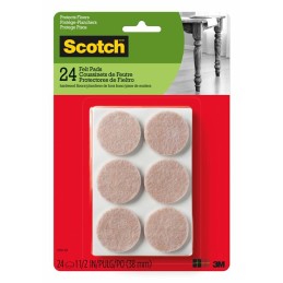 1 pcs : SP804-NA - SCOTCH ROUND FELT PADS SP804-NA,