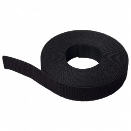 1 pcs : HLSP3S-X0 - HOOK&LOOP STRIP BLACK 50LBS 1'