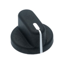 1 pcs : 1505-C - KNOB SMOOTH 0.250' PLASTIC