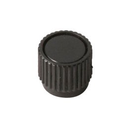 1 pcs : 8070 - KNOB KNURLED 0.250' PLASTIC