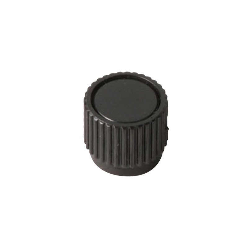 1 pcs : 8070 - KNOB KNURLED 0.250' PLASTIC