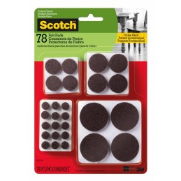 1 pcs : SP857-NA - SCOTCH ROUND FELT PADS, SP857-NA