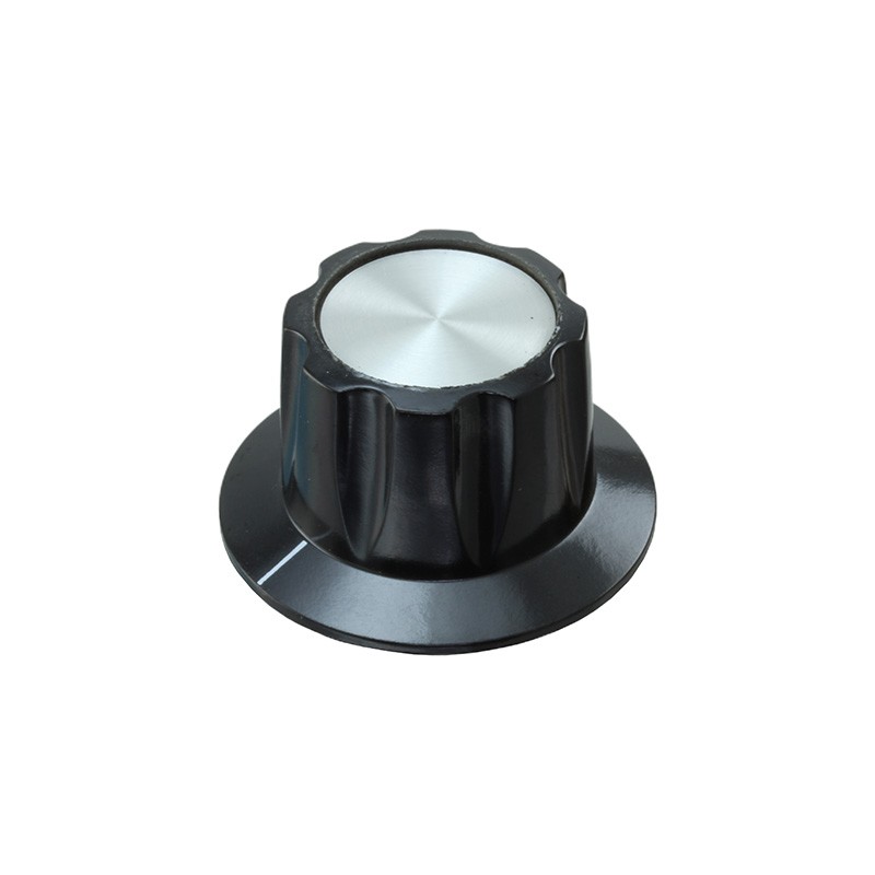 1 pcs : 1930BQ - KNOB FLUTED W/SKIRT 0.250' PHEN