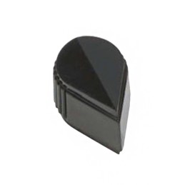 1 pcs : 8000 - KNOB KNURLED 0.126' ABS