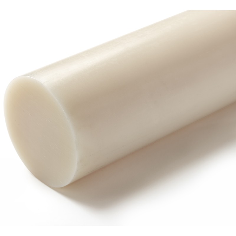 1 Lot of 1 - RS PRO Natural Nylon Rod, 500mm x 130mm Diameter