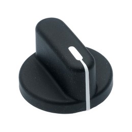 1 pcs : 1506-A - KNOB SMOOTH 0.253' PLASTIC