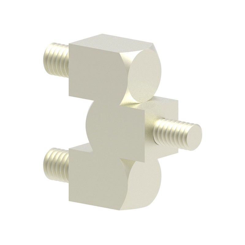 1 pcs : 09034 - SIDE MOUNTED HINGE BRASS CHROME