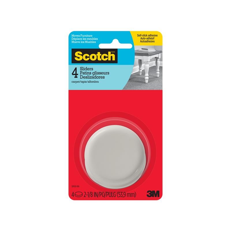 1 pcs : SP650-NA - SCOTCH SLIDERS SP650-NA, ADHESIV