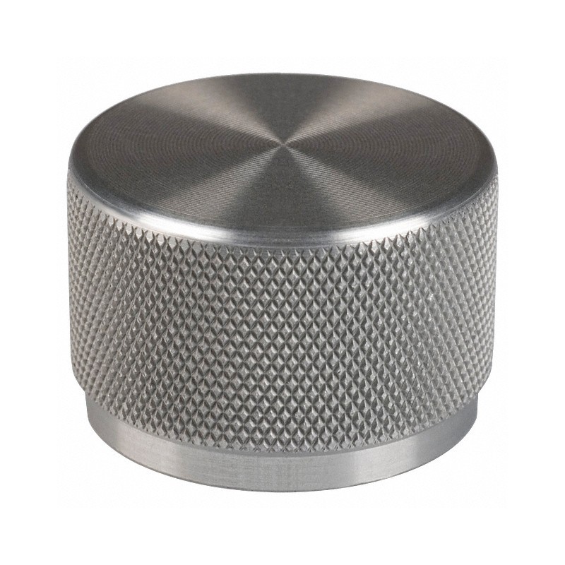 1 pcs : OEJNI-90-1-7 - KNOB KNURLED 0.236' METAL
