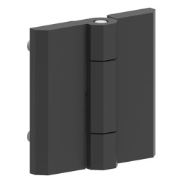 1 pcs : 299201 - LEAF HINGE 40X40 POLYMER BLACK F