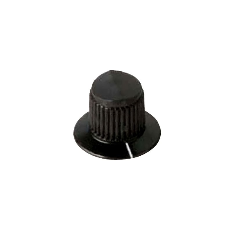 1 pcs : 8072-K - KNOB KNURLED W/SKRT 0.250' PLAST