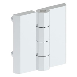 1 pcs : 099111 - LEAF HINGE 50X50 ZAMAK CHROME FI