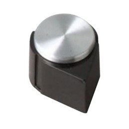 1 pcs : 1210AX - KNOB SMOOTH 0.250' PHENOLIC