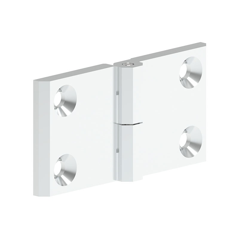 1 pcs : 399116 - LEAF HINGE 60X120 ZAMAK CHROME F