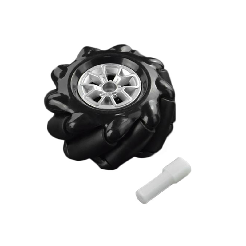 1 pcs : FIT0765 - BLACK MECANUM WHEEL WITH MOTOR S