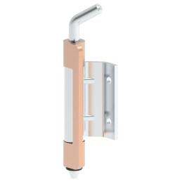 1 pcs : 695631 - CONCEALED HINGE 65X32.5 STEEL ZN