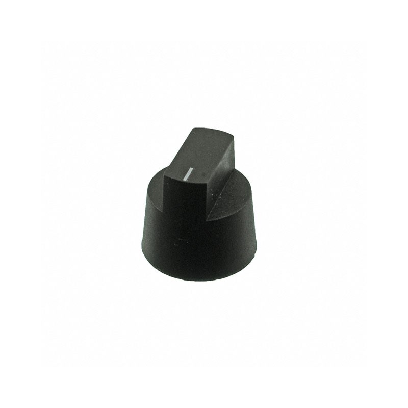 1 pcs : KX0607 - KNOB SMOOTH 0.250' PLASTIC