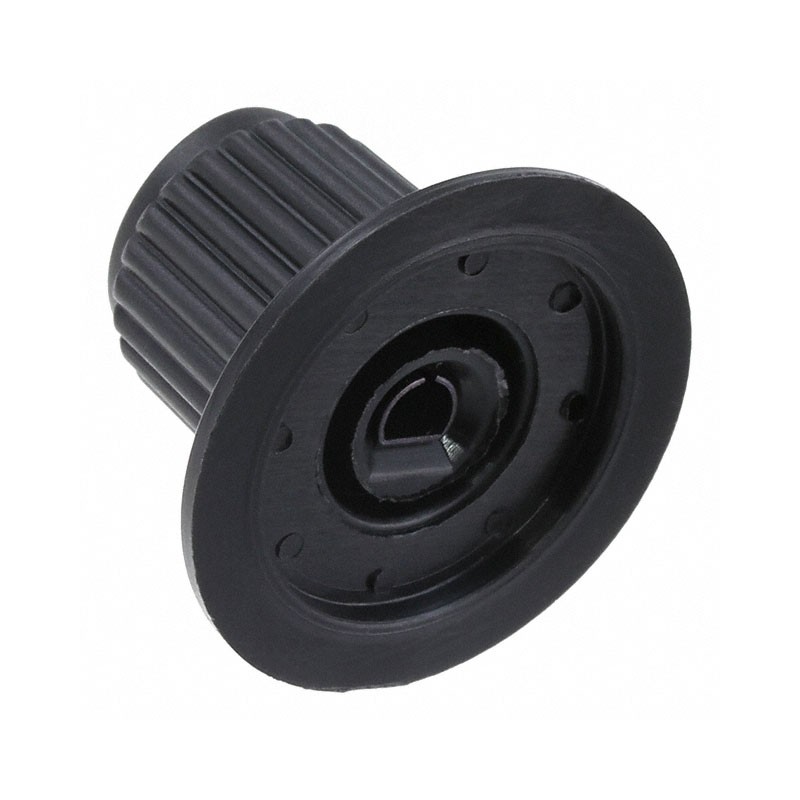 1 pcs : 11K5015-JCNB - KNOB KNURLED W/SKRT 0.125' PLAST