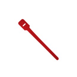 10 pcs : RKW-8-12-RD - HOOK&LOOP TIE RED 1'