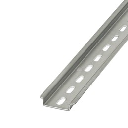 1 pcs : 1207650 - DIN RAIL MATERIAL: STEEL GALVANI