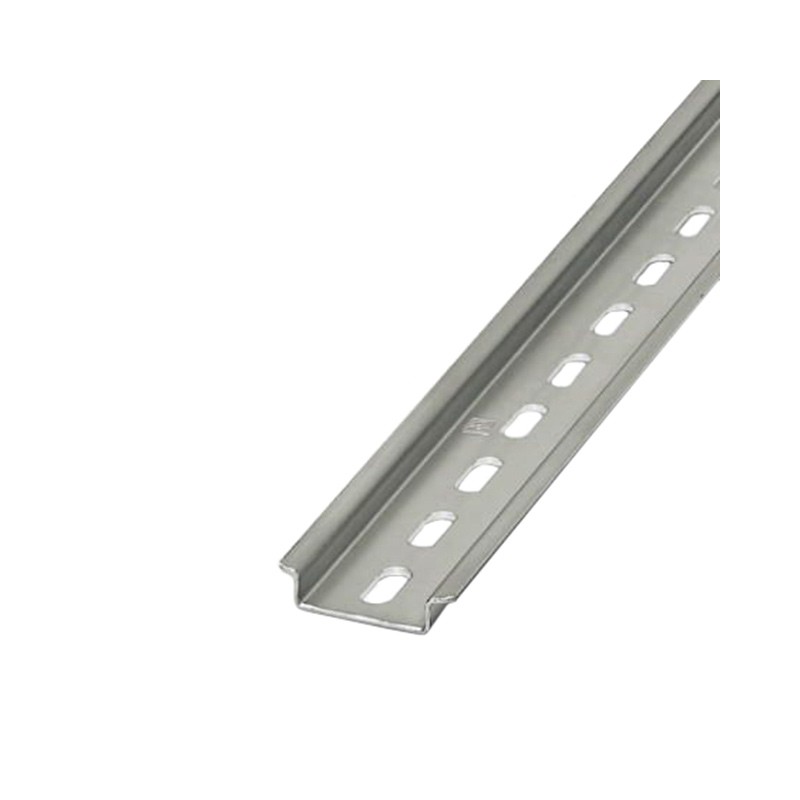 1 pcs : 1207650 - DIN RAIL MATERIAL: STEEL GALVANI