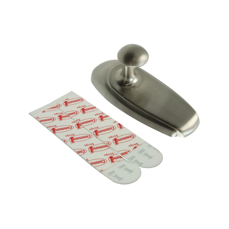 1 pcs : 17063BN-ES - METALLIC COAT NICKEL LARGE HOOK