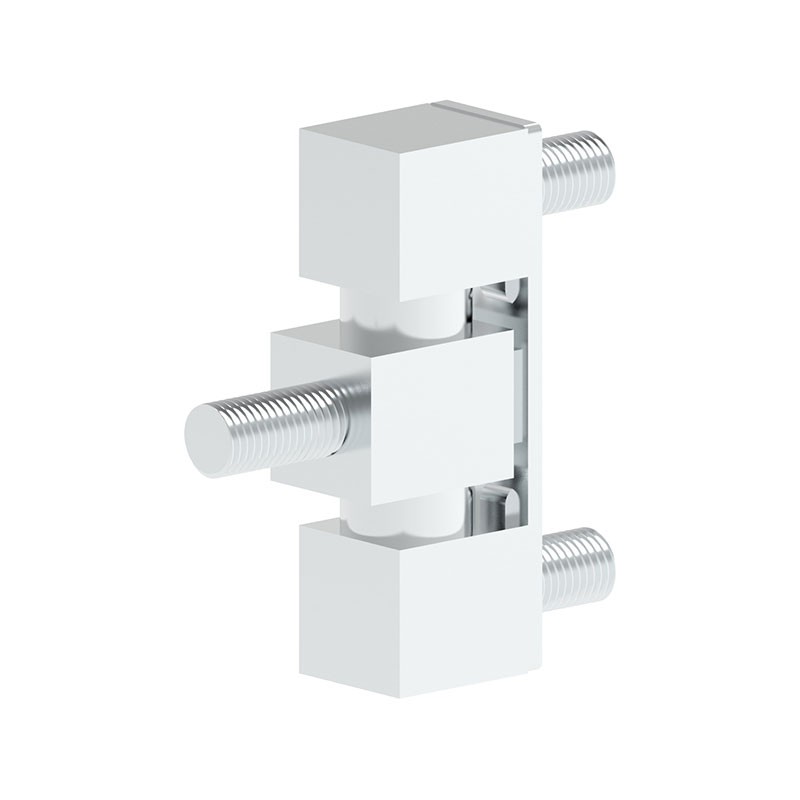 1 pcs : 09331 - SIDE MOUNTED HINGE BRASS CHROME