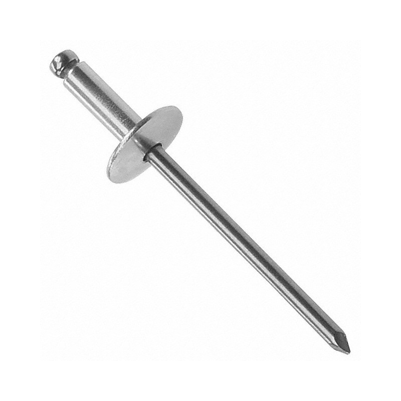 100 pcs : SBL4-4 - RIVET BLIND 0.400' STEEL NATURAL