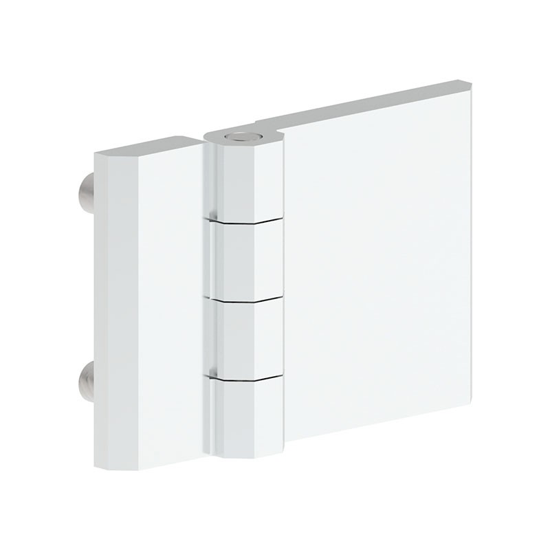 1 pcs : 399112 - LEAF HINGE 60X90 ZAMAK CHROME FI