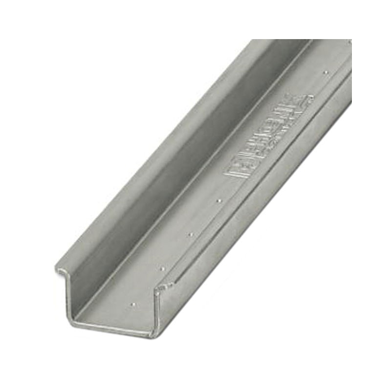 1 pcs : 1207655 - DIN RAIL 35X15MM UNSLOT STEEL 1M