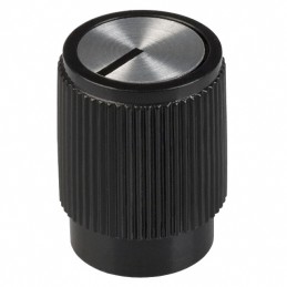 1 pcs : 8554 - KNOB KNURLED 0.125' PLAST