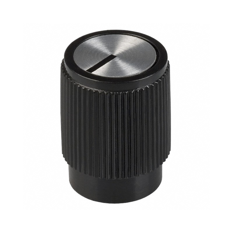 1 pcs : 8554 - KNOB KNURLED 0.125' PLAST