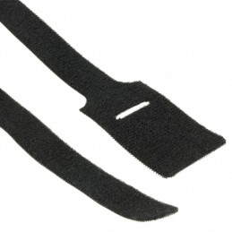 10 pcs : RKW-12-9-BK - HOOK&LOOP TIE BLACK 9'