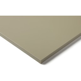 1 Lot of 1 - RS PRO Beige Plastic Sheet, 1000mm x 500mm x 25mm