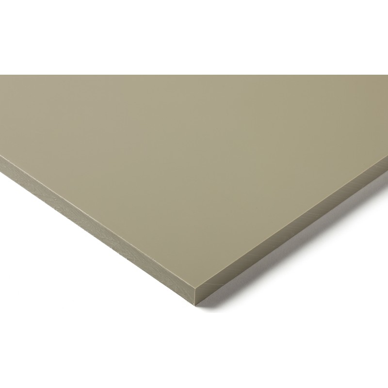 1 Lot of 1 - RS PRO Beige Plastic Sheet, 1000mm x 500mm x 25mm