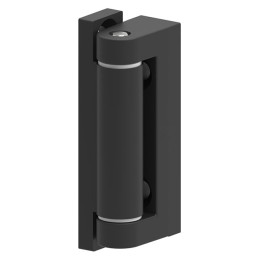 1 pcs : 5931225 - SIDE MOUNTED HINGE ZAMAK BLACK P