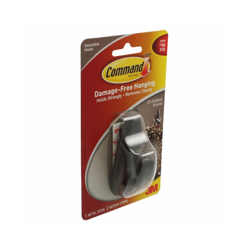 1 pcs : FC12-ORB-ES - CLASSIC OIL-RUB BRONZE MED HOOK