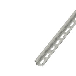 1 pcs : 1207644 - DIN RAIL MATERIAL: STEEL GALVANI