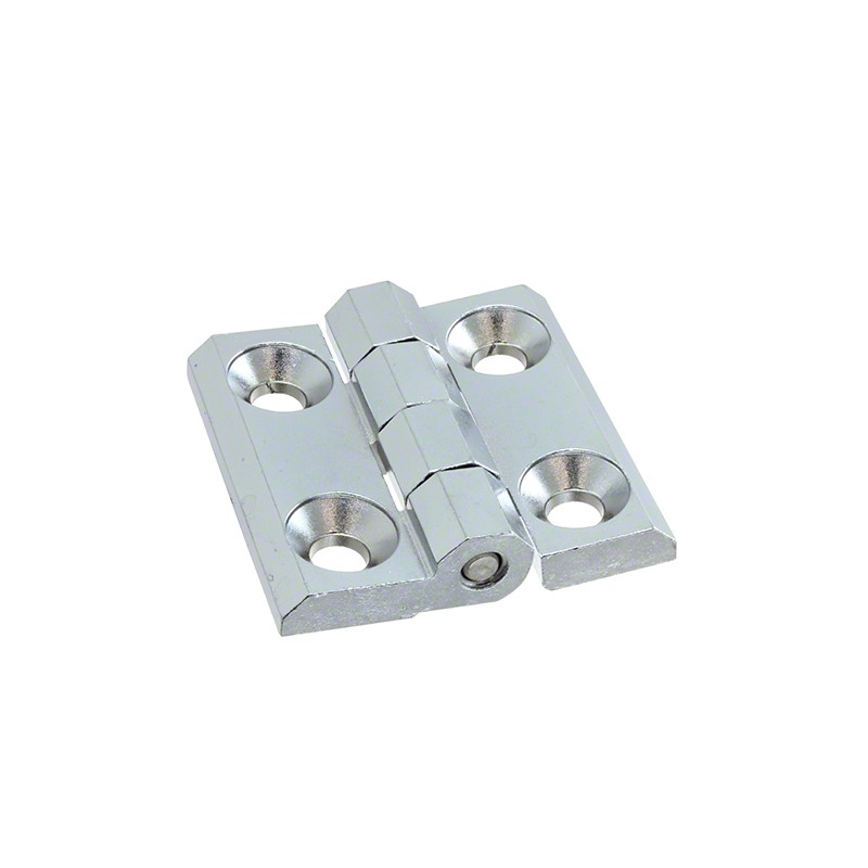 1 pcs : 399114 - LEAF HINGE 60X60 ZAMAK CHROME FI