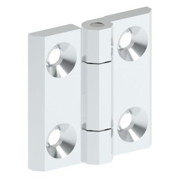 1 pcs : 099114 - LEAF HINGE 50X50 ZAMAK CHROME FI