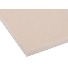 1 Lot of 1 - RS PRO Beige Plastic Sheet, 300mm x 245mm x 10mm