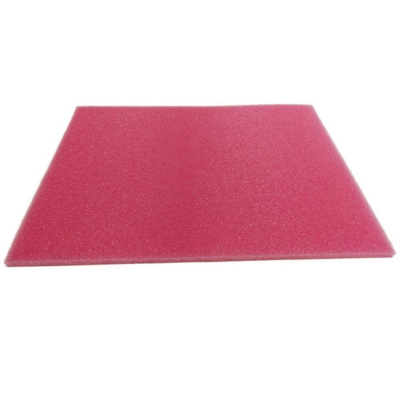 1 pcs : ESD-FOAM-PINK-24X18X0.5 - PINK ESD FOAM, LEAD INSERTION GR