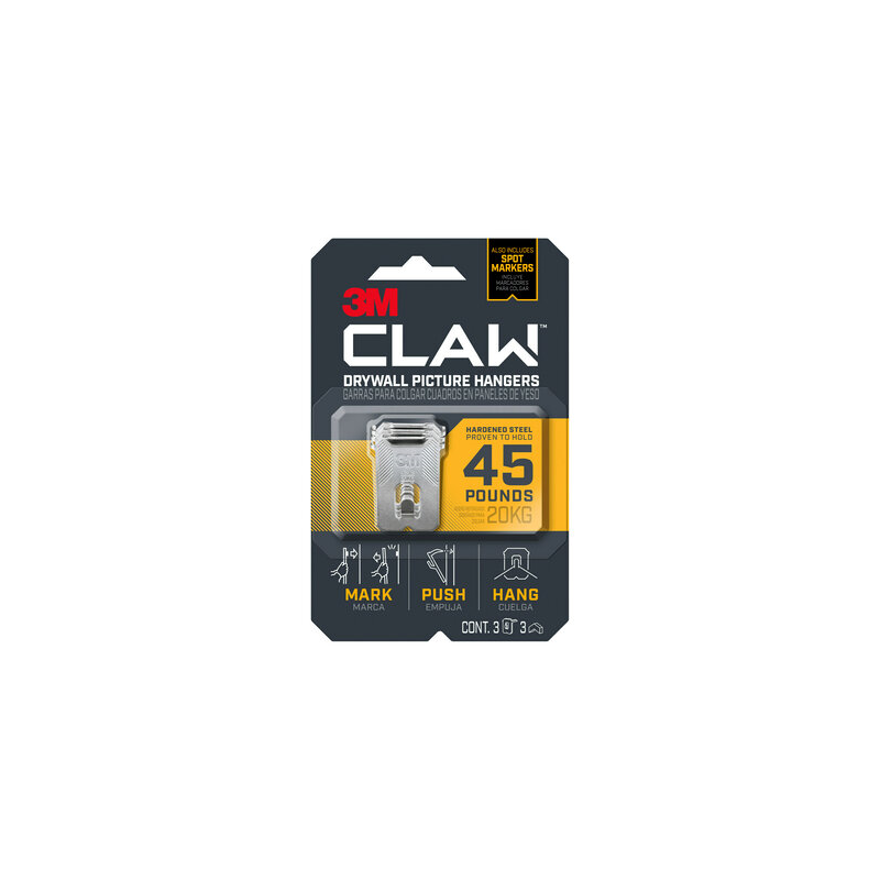 1 pcs : 3PH45M-3ES - CLAW 45LB 3 HANGER 3 MARKER