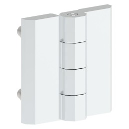 1 pcs : 399111 - LEAF HINGE 60X60 ZAMAK CHROME FI