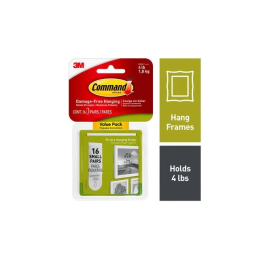 1 pcs : 17205-16ES - COMMAND SMALL PICTURE HANGIN