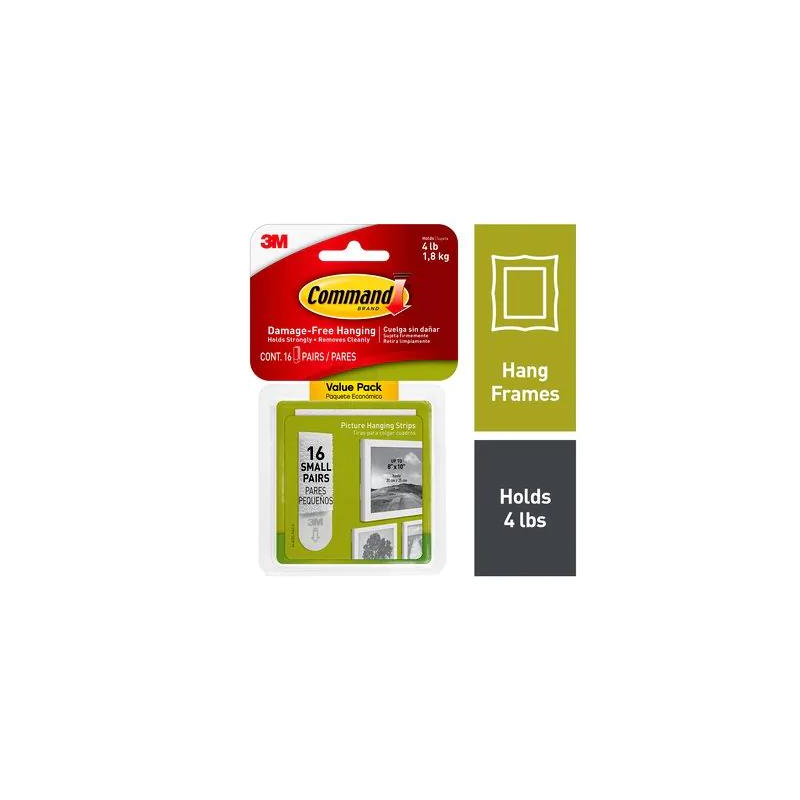 1 pcs : 17205-16ES - COMMAND SMALL PICTURE HANGIN
