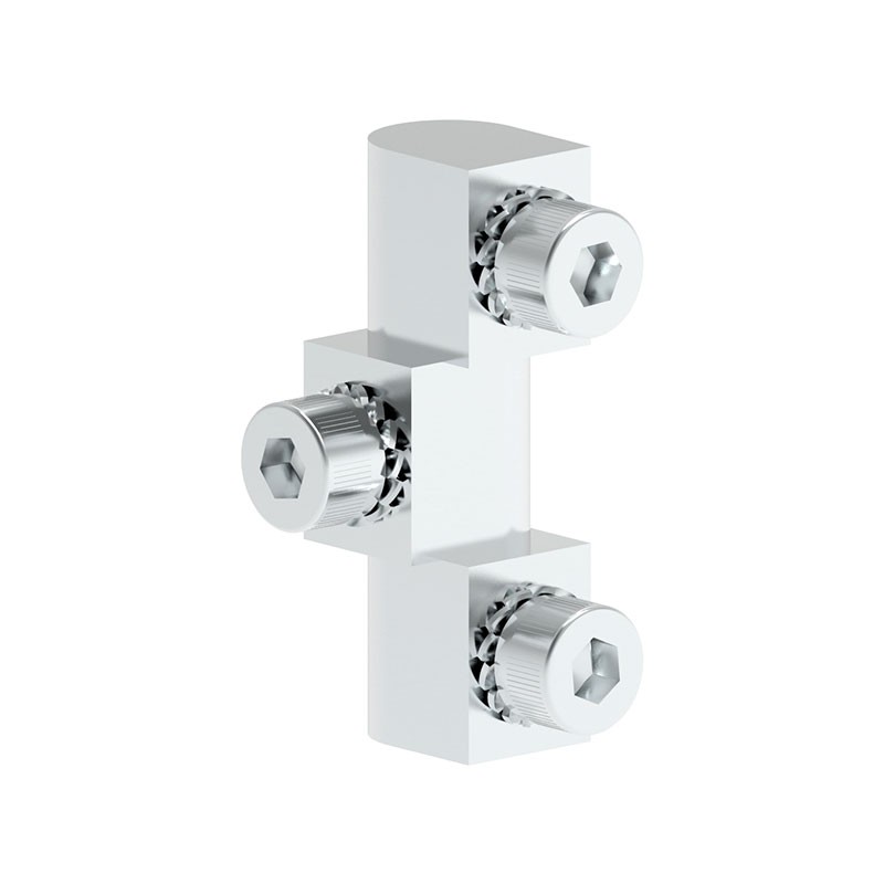 1 pcs : 29331 - SIDE MOUNTED HINGE BRASS CHROME