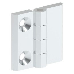1 pcs : 099112 - LEAF HINGE 50X50 ZAMAK CHROME FI