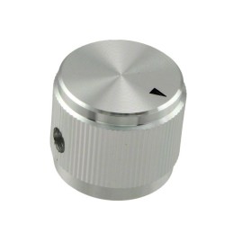 1 pcs : KN701A1/4 - KNOB KNURLED 0.250' METAL