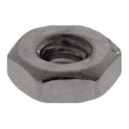 100 pcs : HNSS440 - HEX NUT 1/4' STN STEEL 4-40